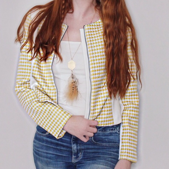 Jackets & Blazers - Houndstooth Vintage Jacket